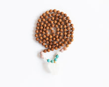 Load image into Gallery viewer, All is Well Mala Raw Quartz
