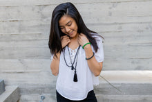 Load image into Gallery viewer, Lava Mala Short Tassel
