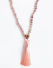 Load image into Gallery viewer, Heart Chakra Mala- Rhondite