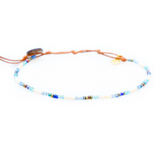 Load image into Gallery viewer, Deep Dive Beaded Anklet