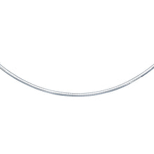Load image into Gallery viewer, 14k White Gold Chain in a Classic Omega (3 mm)