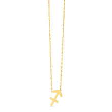 Load image into Gallery viewer, 14K Yellow Gold Sagittarius Necklace-0