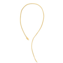 Load image into Gallery viewer, 14k Yellow Gold Serpent Necklace-1
