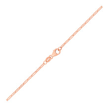 Load image into Gallery viewer, 14K Rose Gold Fine Paperclip Chain (1.5mm)