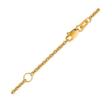 Load image into Gallery viewer, Extendable Cable Chain in 18k Yellow Gold (1.8mm)-0