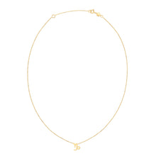 Load image into Gallery viewer, 14K Yellow Gold Capricorn Necklace-1