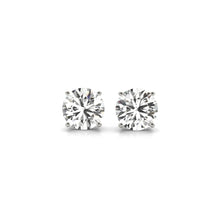 Load image into Gallery viewer, 3 cttw Certified IGI Lab Grown Round Diamond Stud Earrings 14k White Gold (G/VS2)-0