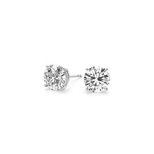 Load image into Gallery viewer, 3 cttw Certified IGI Lab Grown Round Diamond Stud Earrings 14k White Gold (G/VS2)-2