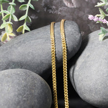 Load image into Gallery viewer, 3.2mm 10k Yellow Gold Classic Solid Miami Cuban Chain-3