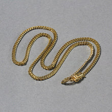 Load image into Gallery viewer, 3.2mm 10k Yellow Gold Classic Solid Miami Cuban Chain-4