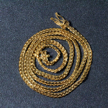 Load image into Gallery viewer, 3.2mm 10k Yellow Gold Classic Solid Miami Cuban Chain-5