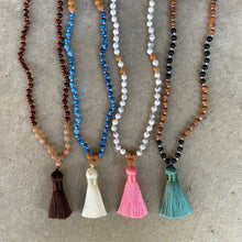 Load image into Gallery viewer, Sunstone and Rosewood Mala