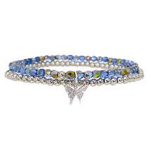 Load image into Gallery viewer, Butterfly Beautiful Ankle Bracelet Set