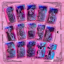 Load image into Gallery viewer, Tarot Deck Neon Light,Plastic lamination-9