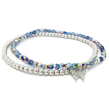 Load image into Gallery viewer, Butterfly Beautiful Ankle Bracelet Set
