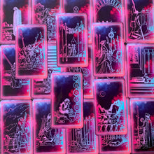 Load image into Gallery viewer, Tarot Deck Neon Light,Plastic lamination-2