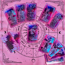 Load image into Gallery viewer, Tarot Deck Neon Light,Plastic lamination-6