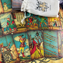 Load image into Gallery viewer, The Rider Waite Borderless Vintage Eco Linen Cardboard-9