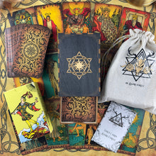 Load image into Gallery viewer, The Rider Waite Borderless Vintage Eco Linen Cardboard-2