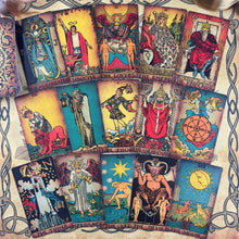 Load image into Gallery viewer, The Rider Waite Borderless Vintage Eco Linen Cardboard-1