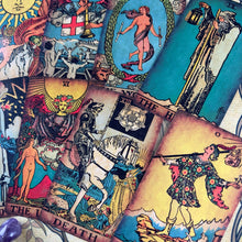 Load image into Gallery viewer, The Rider Waite Borderless Vintage Eco Linen Cardboard-6