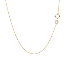 Load image into Gallery viewer, 10k Yellow Gold Cable Link Chain (0.50 mm)-2
