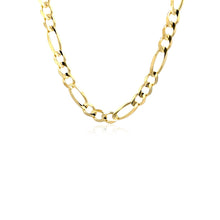 Load image into Gallery viewer, 10K Yellow Gold Solid Figaro Chain (5.30 mm)-2
