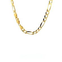 Load image into Gallery viewer, 10K Yellow Gold Solid Figaro Chain (5.30 mm)-3
