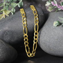 Load image into Gallery viewer, 10K Yellow Gold Solid Figaro Chain (5.30 mm)-4
