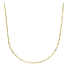 Load image into Gallery viewer, 14k Yellow Gold Light Gourmette Chain (2.20 mm)-0
