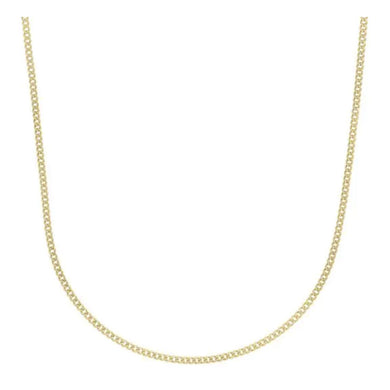 14k Yellow Gold Light Gourmette Chain (2.20 mm)-0