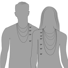 Load image into Gallery viewer, 14k White Gold Diamond Cut Cable Link Chain 1.8mm
