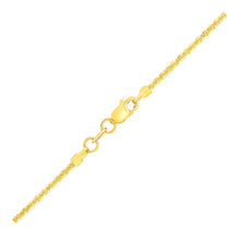 Load image into Gallery viewer, 14k Yellow Gold Sparkle Chain 1.5mm
