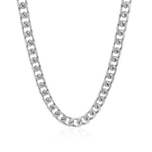 Load image into Gallery viewer, 5.8mm 14k White Gold Solid Miami Cuban Chain
