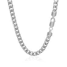 Load image into Gallery viewer, 5.8mm 14k White Gold Solid Miami Cuban Chain
