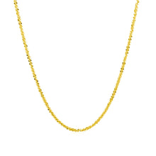 Load image into Gallery viewer, 10k Yellow Gold Sparkle Chain 1.5mm
