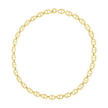 Load image into Gallery viewer, 14k Yellow Gold High Polish Mariner Link Chain (8.8mm)
