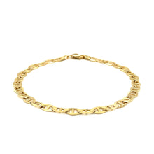 Load image into Gallery viewer, 5.5mm 14k Yellow Gold Mariner Link Bracelet
