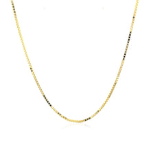 Load image into Gallery viewer, 10k Yellow Gold Classic Box Chain 1.0mm
