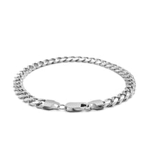 Load image into Gallery viewer, 5.8mm 14k White Gold Solid Miami Cuban Bracelet
