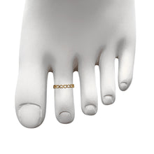 Load image into Gallery viewer, 14k Yellow Gold Heart Toe Ring
