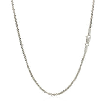 Load image into Gallery viewer, 14k White Gold Sparkle Chain 1.5mm
