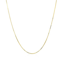 Load image into Gallery viewer, 10k Yellow Gold Classic Box Chain 0.6mm
