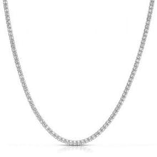 Load image into Gallery viewer, Ice Barrel Chain in 14k White Gold (3.1 mm)-1
