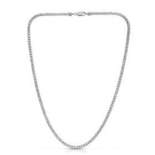 Load image into Gallery viewer, Ice Barrel Chain in 14k White Gold (3.1 mm)-2
