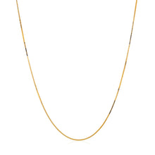 Load image into Gallery viewer, 14k Yellow Gold Classic Box Chain 0.45mm
