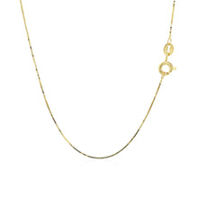 Load image into Gallery viewer, 10k Yellow Gold Classic Box Chain 0.45mm
