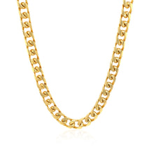 Load image into Gallery viewer, 5.8mm 14k Yellow Gold Solid Miami Cuban Chain
