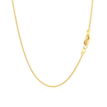 Load image into Gallery viewer, 10k Yellow Gold Wheat Chain 1.0mm
