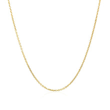 Load image into Gallery viewer, 10k Yellow Gold Cable Chain 1.1mm
